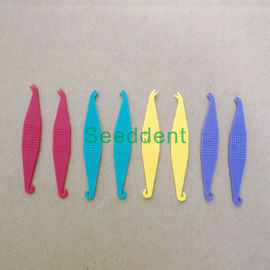 China Orthodontic Dental Plastic Elastic Rubber Band Pull Hook Opener 50pcs/bag SE-O137 supplier